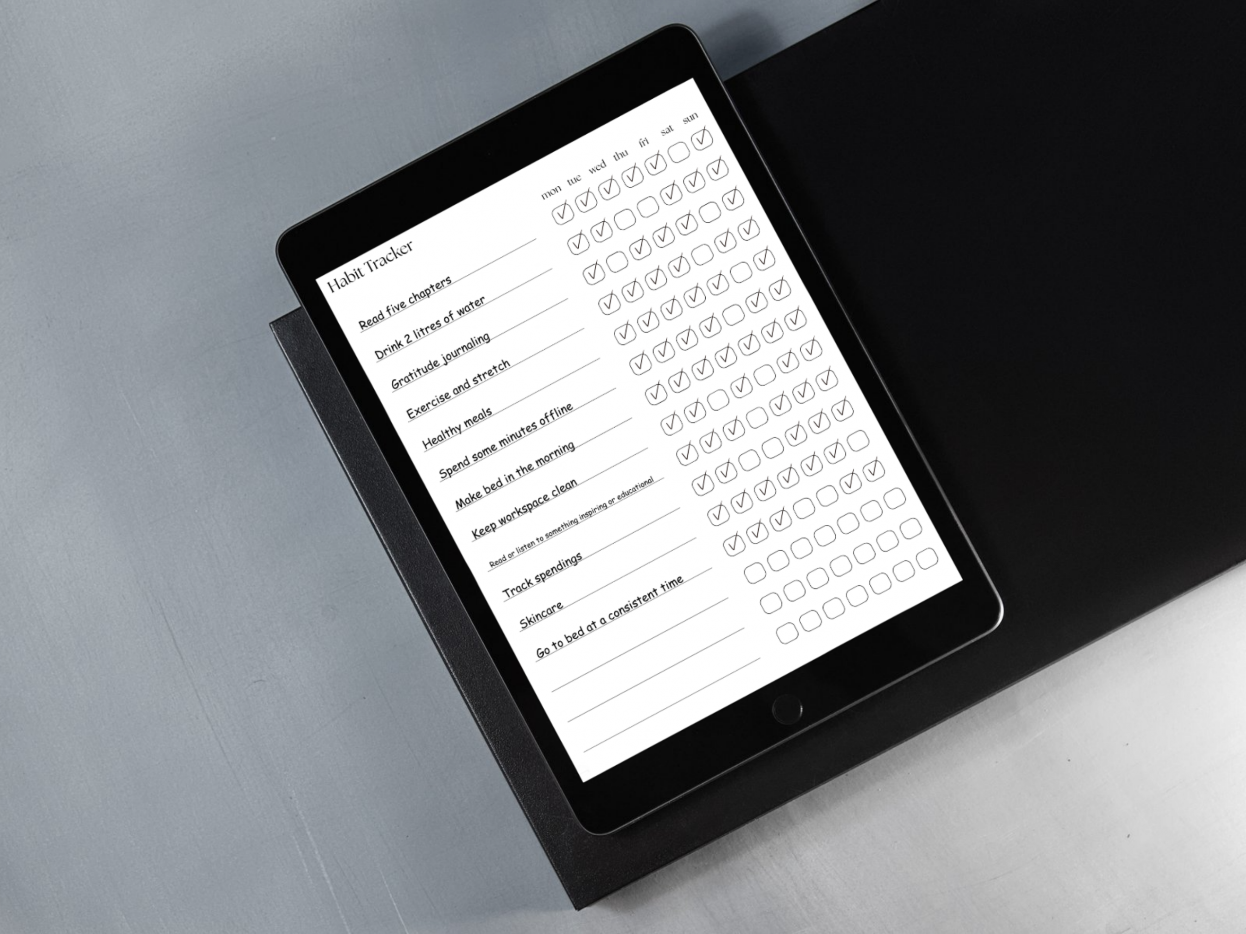 Habit Tracker - Minimal and Simple - Image 3