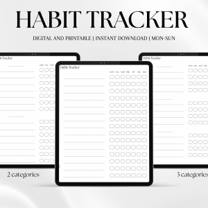 Habit Tracker - Minimal and Simple
