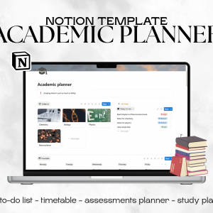 Academic Planner - Notion Template