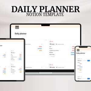 Daily Planner - Notion Template