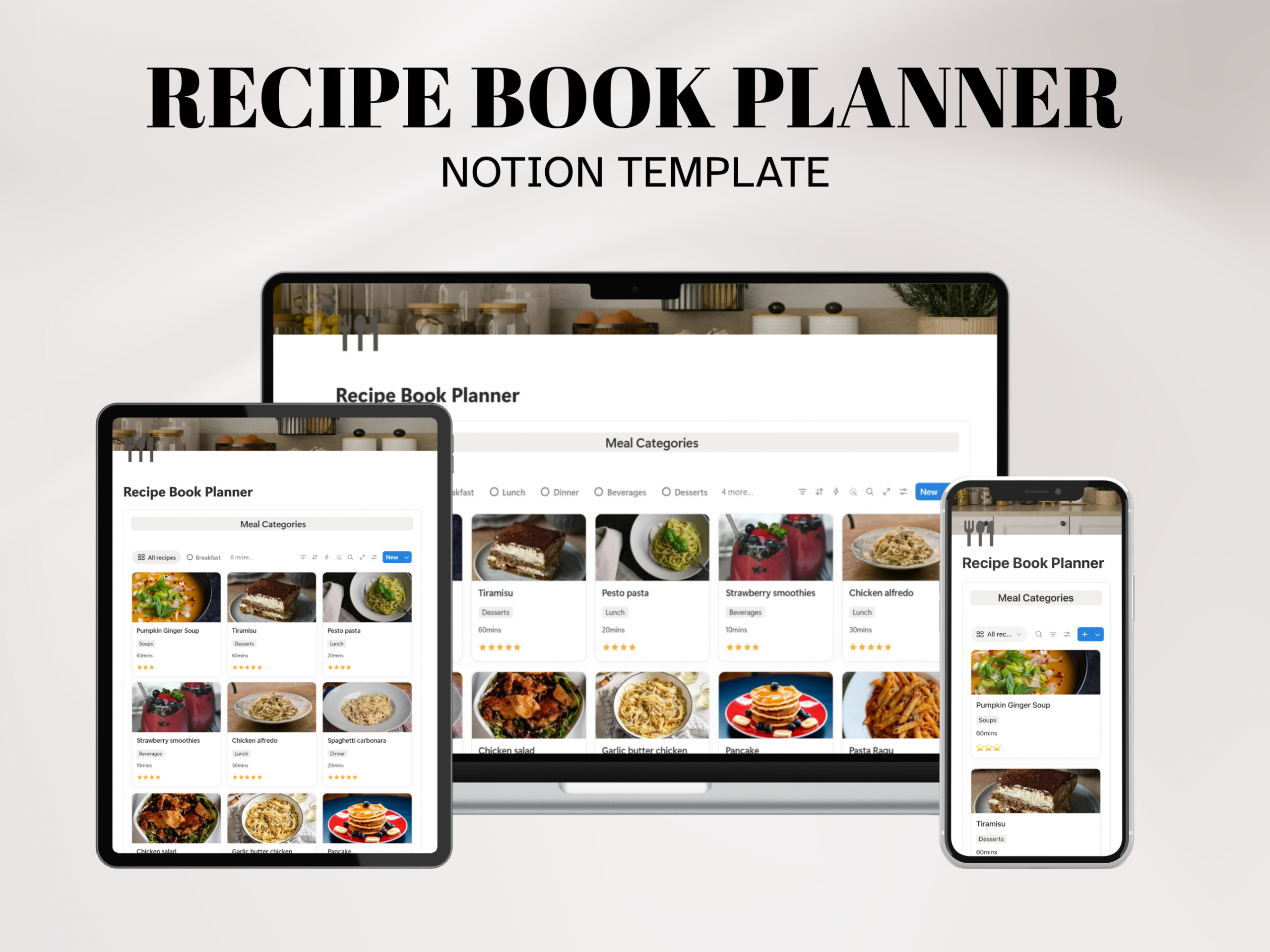 Recipe Book - Notion Template