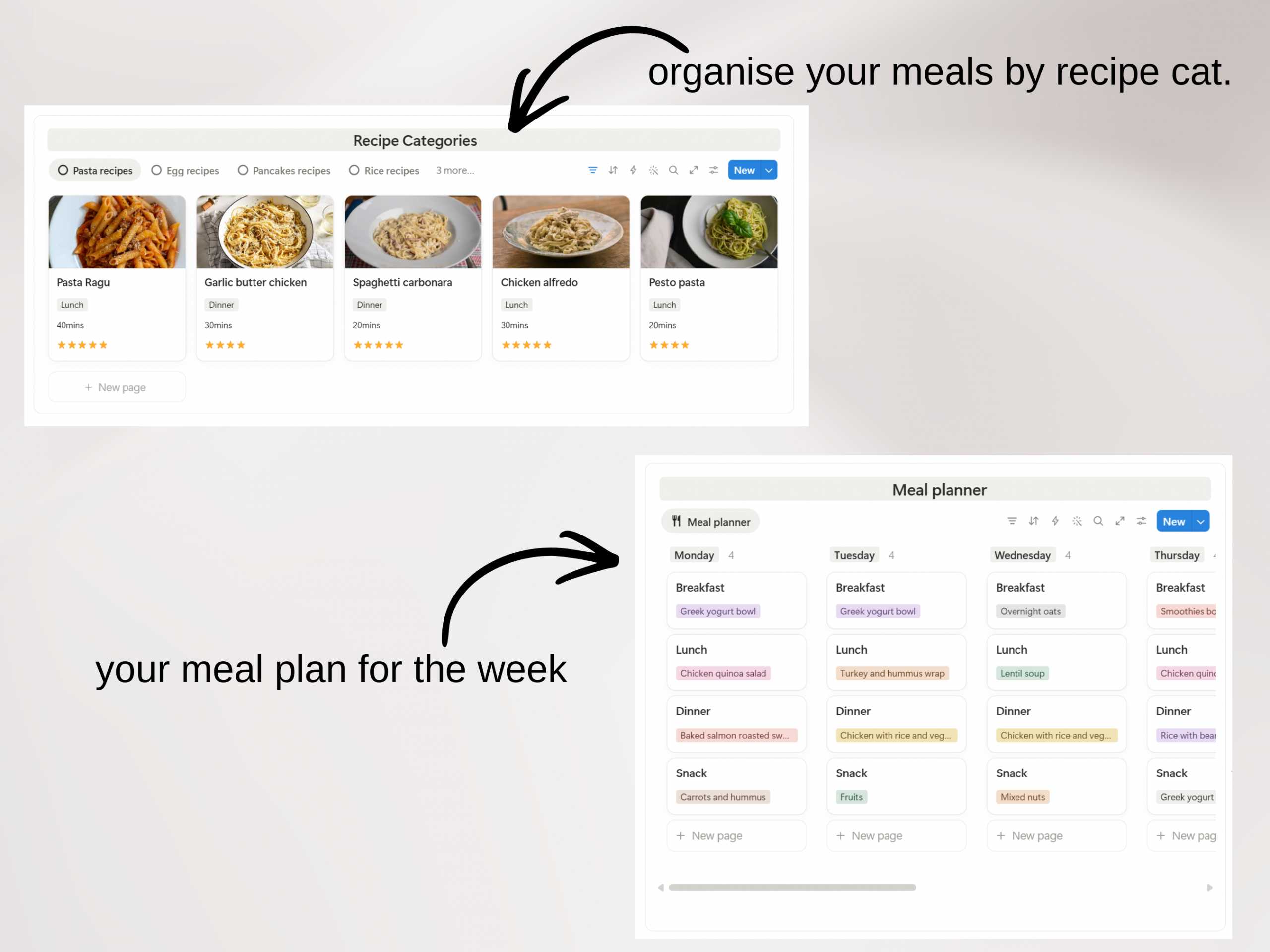 Recipe Book - Notion Template - Image 3