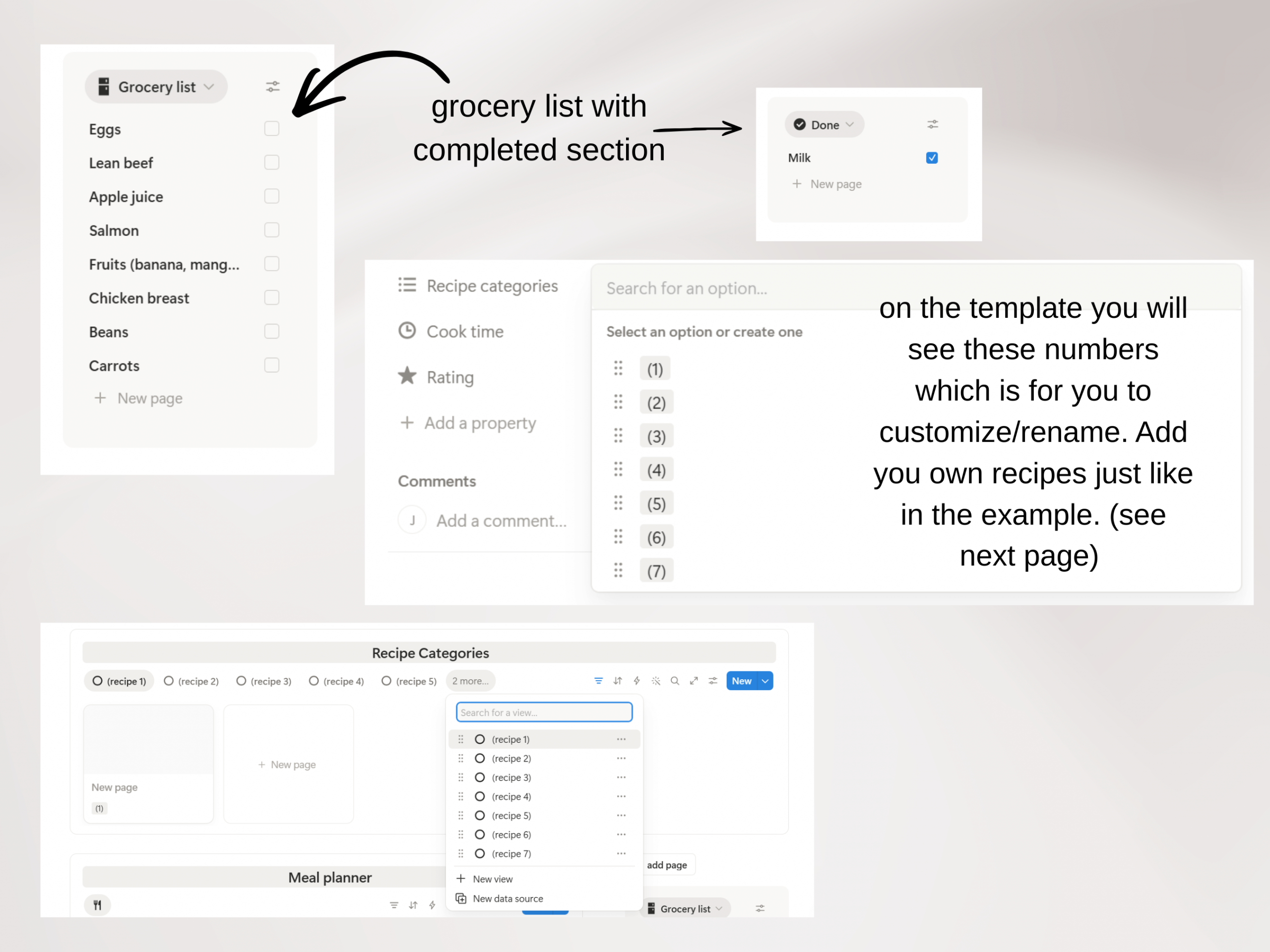 Recipe Book - Notion Template - Image 4